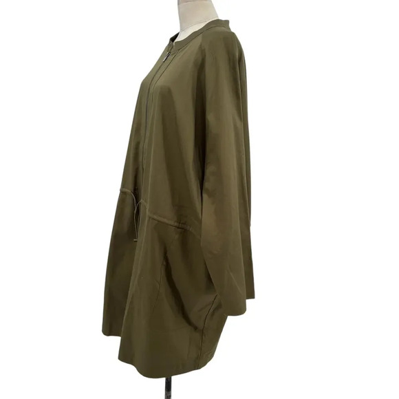 The Drop iam.muse Martini‎ Olive Romper Zip Front Plus Size 5X - Picture 6 of 13